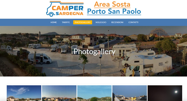 Area Sosta Camper Porto San Paolo